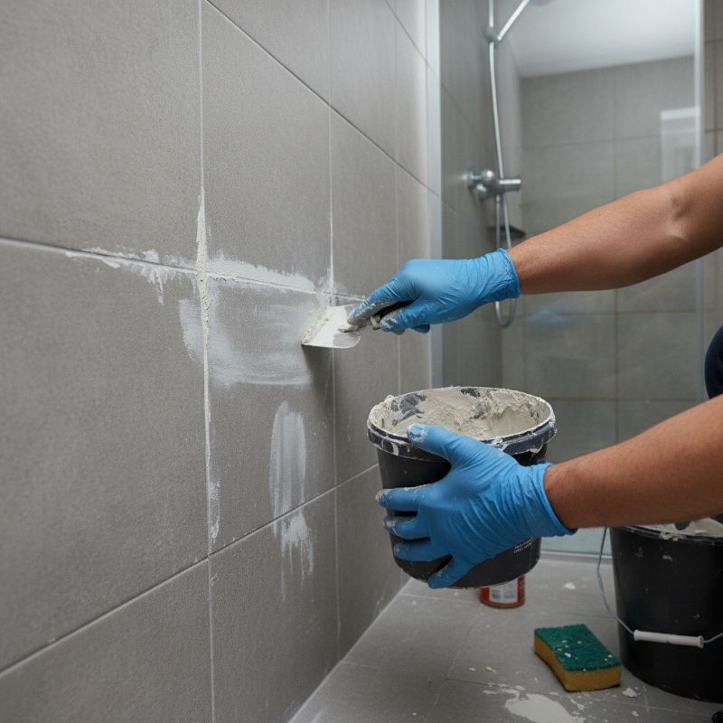 Kitchen Grout Replacement