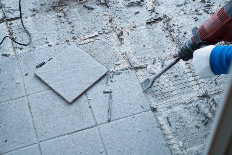 Tile Removal and Surface Preparation